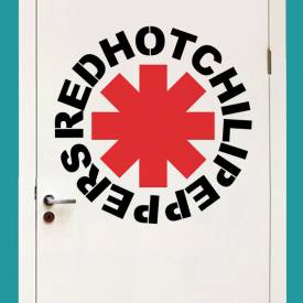 Adesivo de Parede Red Hot Chili Peppers