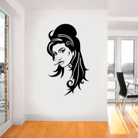 Adesivo decorativo de parede Amy Winehouse 3