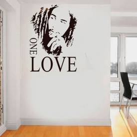 Adesivo De Parede Bob Marley One Love