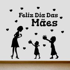 Adesivo de Parede Feliz Dia das Mães 4