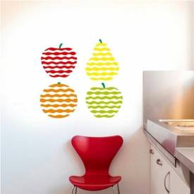 Adesivo de parede para cozinha frutas