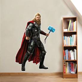 Adesivo De Parede Marvel Thor 03