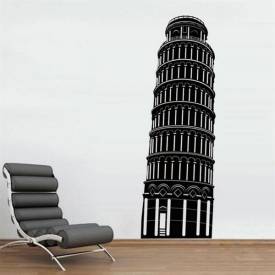 Adesivo Decorativo de Parede Torre de Pisa