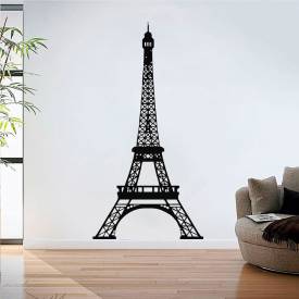 Adesivo De Parede Torre Eiffel 03