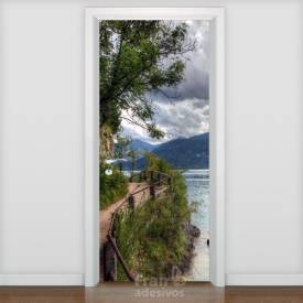 Adesivo de porta Paisagem 002