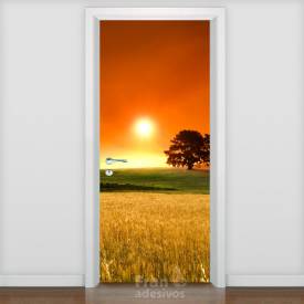Adesivo de porta Paisagem 009