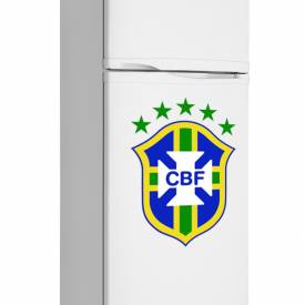 Adesivo de Geladeira Escudo do Brasil