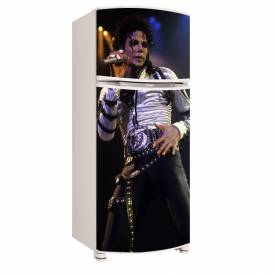 Adesivo para Envelopamento de Geladeira para Porta Michael Jackson