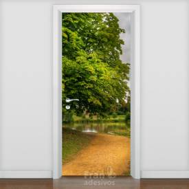 Adesivo de porta Paisagem 012