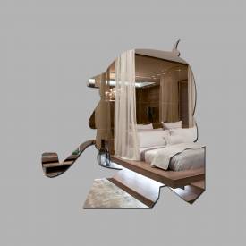 Espelho Decorativo Sherlok Holmes